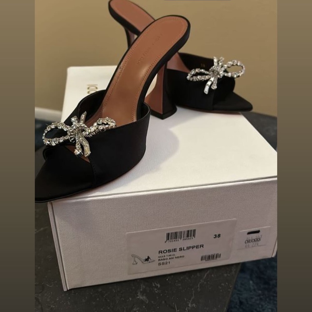 Amina Muaddi Rosie slipper 38